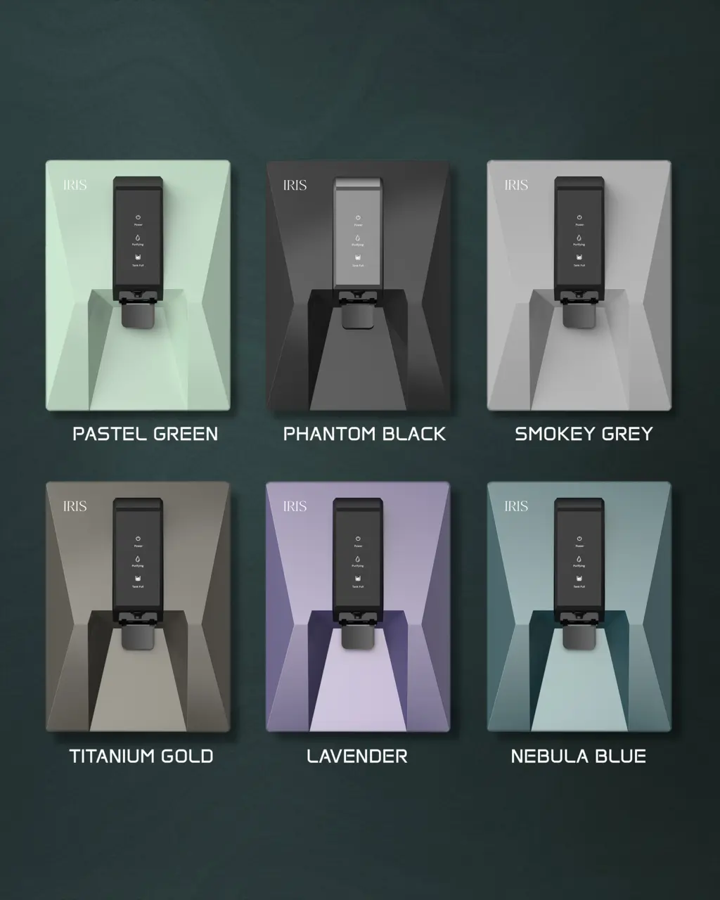 IRIS RO Water Purifier Cabinet